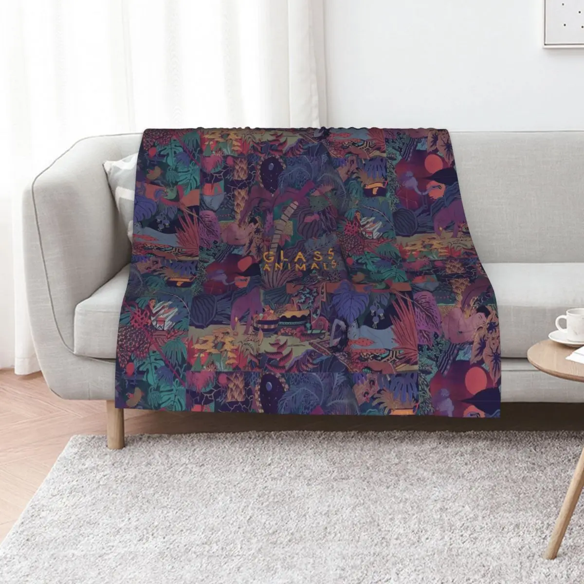 Glass Animals Zaba Throw Blanket Soft Beds Sleeping Bag Soft Plaid Weighted Sofas Blankets For Bed Blankets