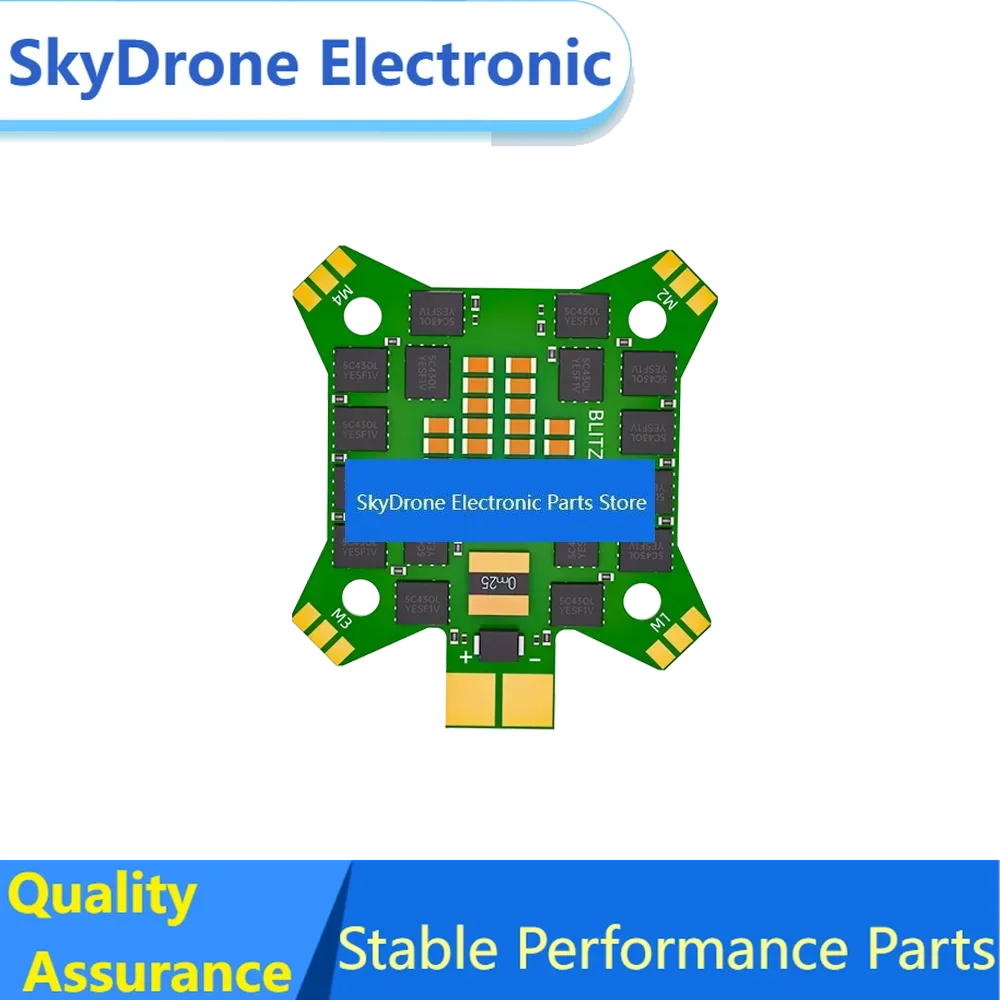 SkyDEliFlight BLITZ E55 4-IN-1 ESC 2-6S support DShot150/300/600/MultiShot/OneShot for FPV Parts