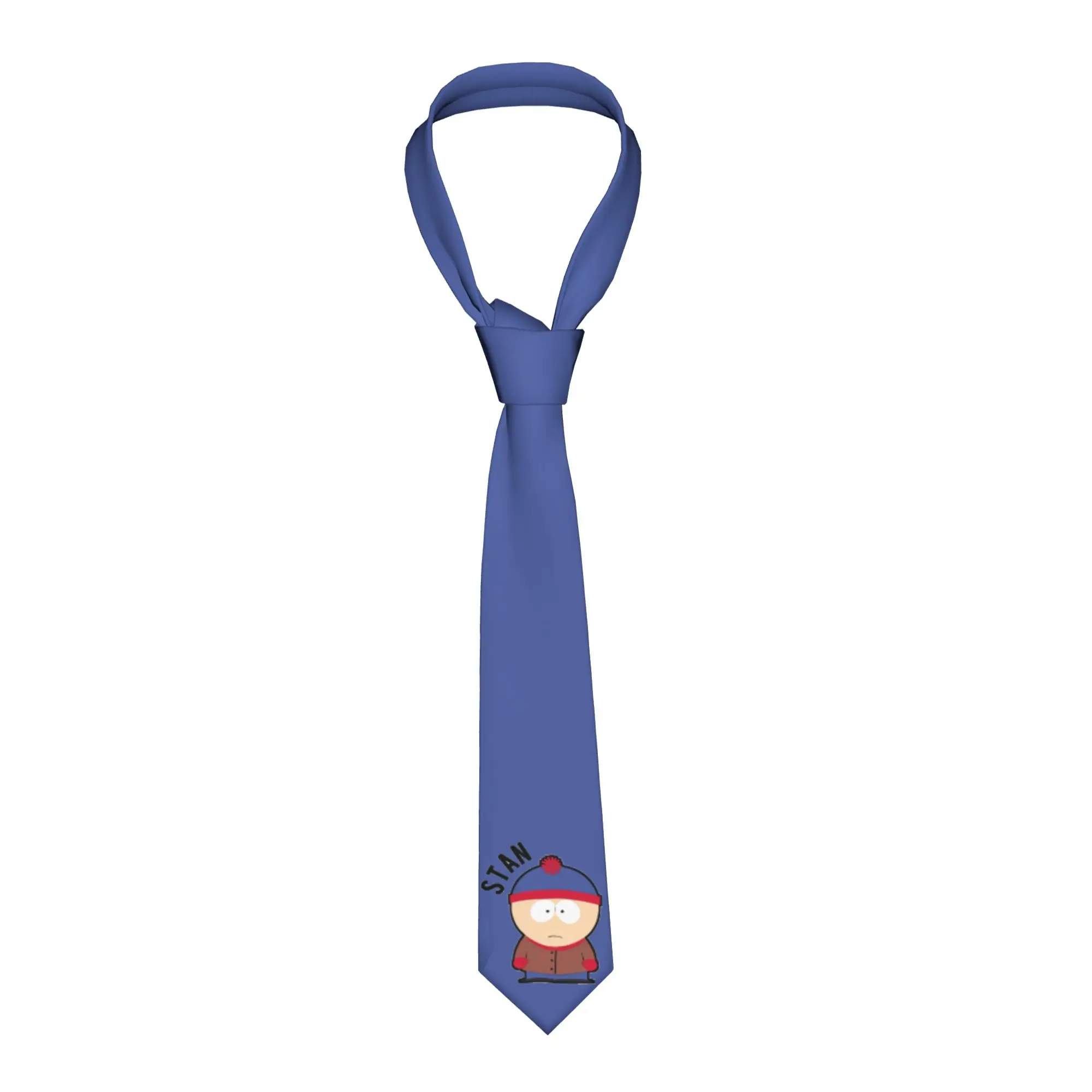 

Галстуки Southparks Anime Stan Marsh, классические, из полиэстера, 8 см, для мужчин и женщин, аксессуары для мужчин, галстуки для свадьбы