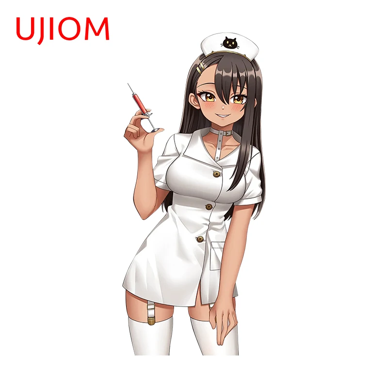 UJIOM Sexy Anime Waifu Wall Stickers Big Breasts Girl Cool Decal Fashion High Quality Scratch Proof Kitchen Cupboard Decoration