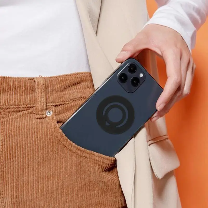 

Магнитное кольцо для телефона, вращающееся на 360° магнитное кольцо для чехла для телефона, вращающаяся уличная подставка для смартфона для дома, путешествий, поезда, кемпинга