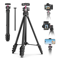 Ulanzi TT51 Portable lightweight tripod with mobile phone clip for camera phone 450-1380mm