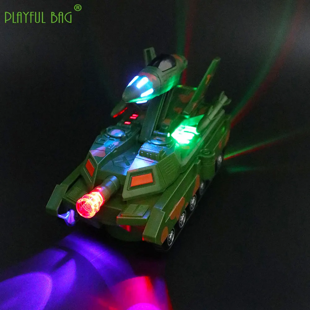 خزان كهربائي مقاتلة نموذج تشوه الطائرات العالمي القيادة الخفيفة الموسيقى لعبة سيارة أطفال مضحك هدية الكريسماس VG243 #5