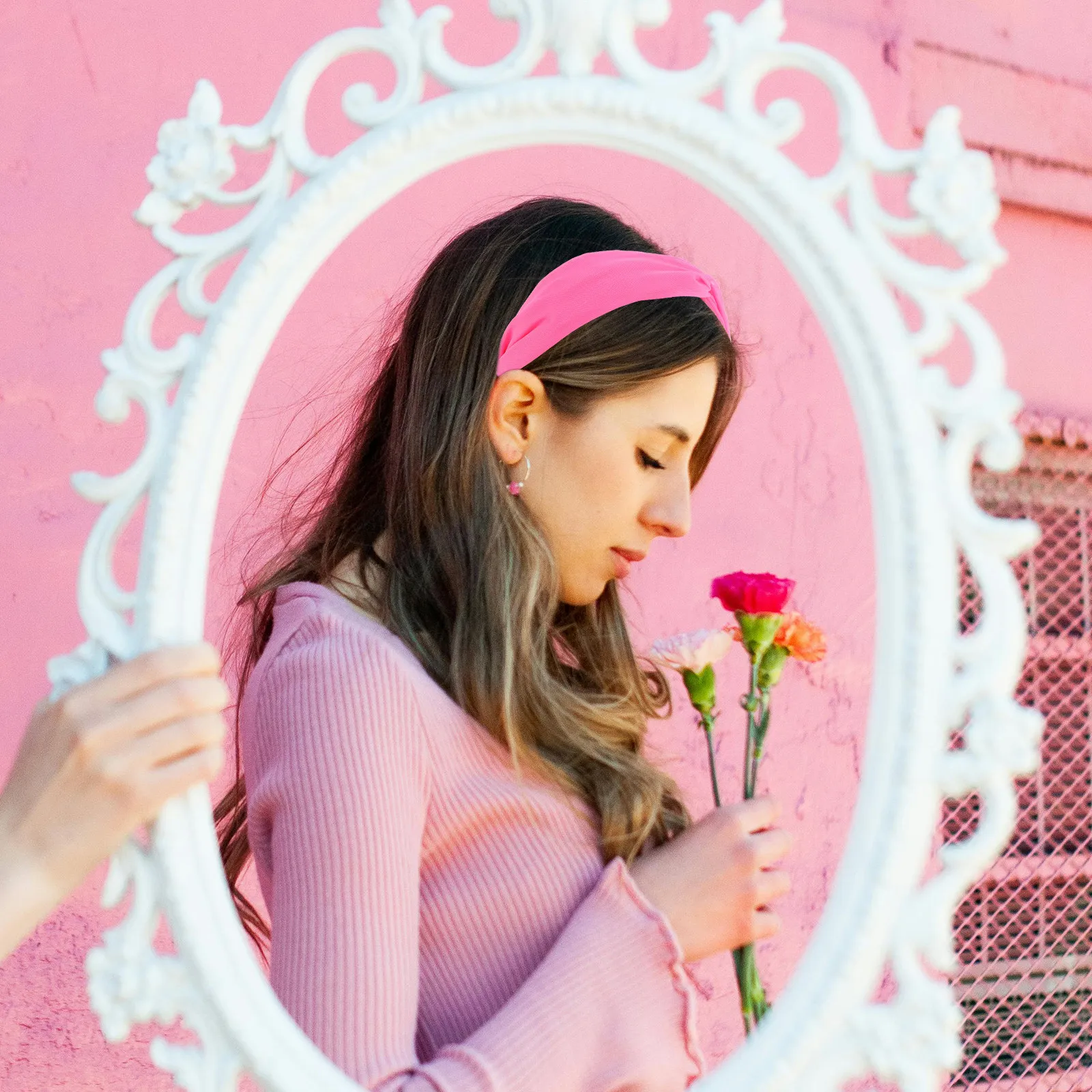 

2Pcs Neon Hair Accessories for Women Bright Knotted Headband Fashion Retro Fluorescent Hairband Ideal for Parties Performances