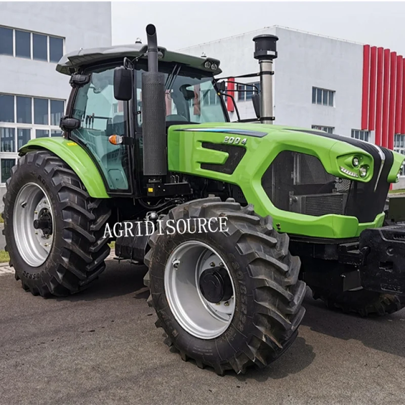 Cheap：Chinese Factory agricultural machinery 4 wheel drive tractors 240hp farm mini tractor tractors for agriculture