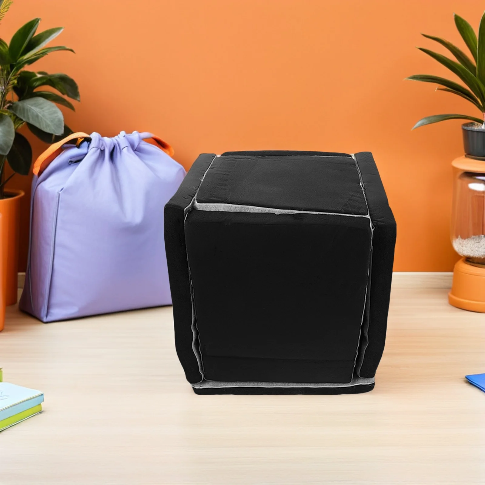 กล่องซับเสียงสีดำหนา 11x9.8 นิ้ว สำหรับปั๊มน้ำ ลดเสียงรบกวน