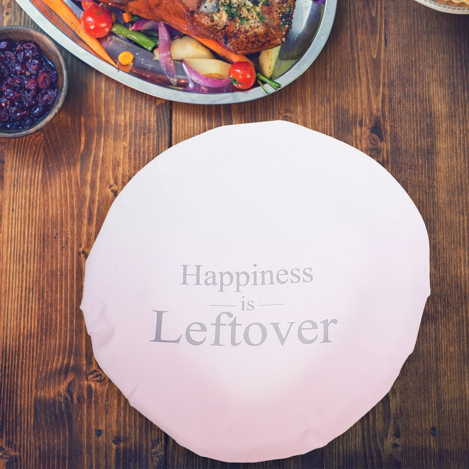 

3pcs Reusable Bowl Covers Elastic Food Storage Stretchy Oxford Cloth Washable Kitchen Container Salad Bowls Fabric Lids