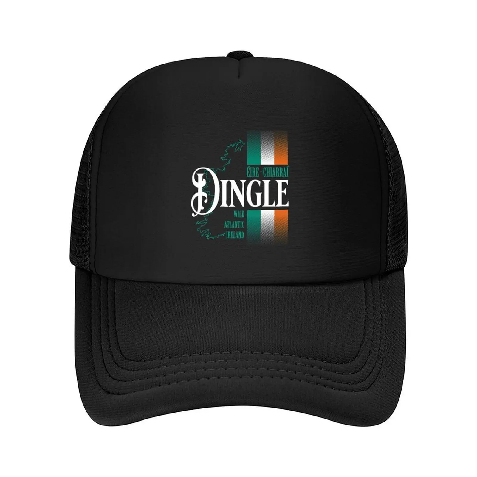 

Dingle Ireland Irish Flag Design Baseball Cap summer hat Mountaineering cute fishing hat Baseball Men Women's
