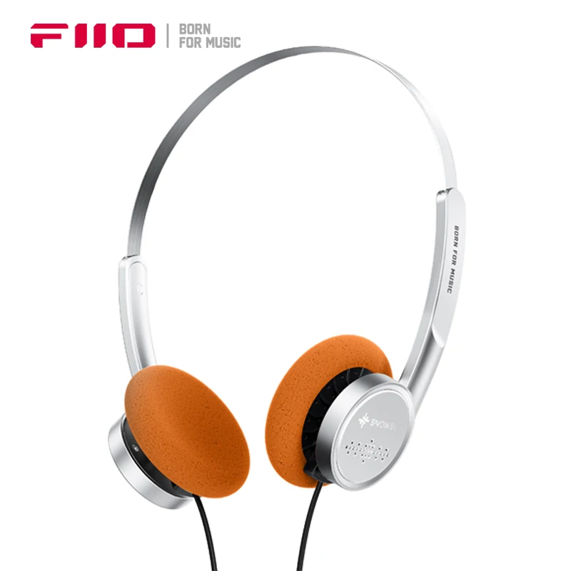 

FiiO Snowsky Wind Headphones Value-packed retro style Earphones 40mm dynamic driver Earbuds Supports in-line controls Headset