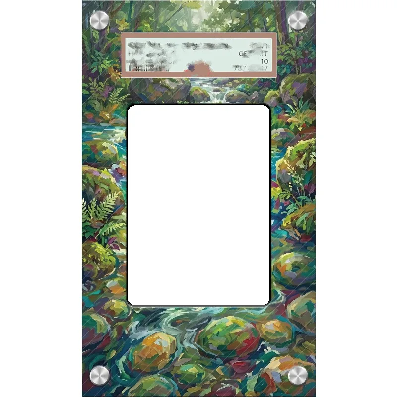 Art Display for Pokemon Duosion Card PTCG Keychain Anime Game Collectibles Anime Merchandise Acrylic Protective Case Toys Gift