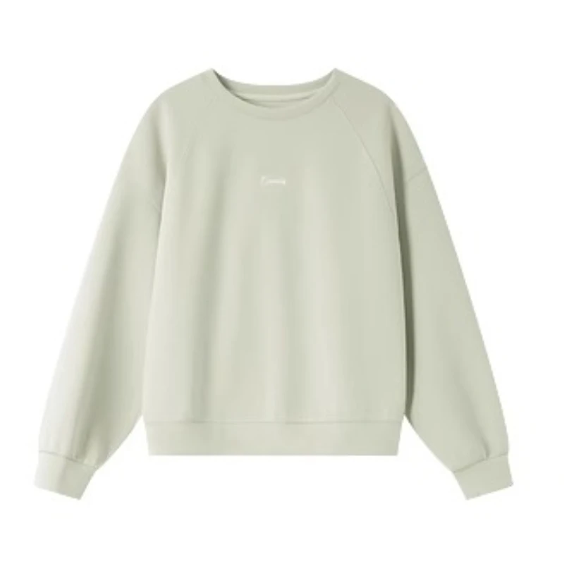 VIMLY Frauen Sweatshirts 2025, Herbst Neue Oansatz Brief Stickerei Langarm Tops Frau Casual Pullover Weibliche Kleidung M6556