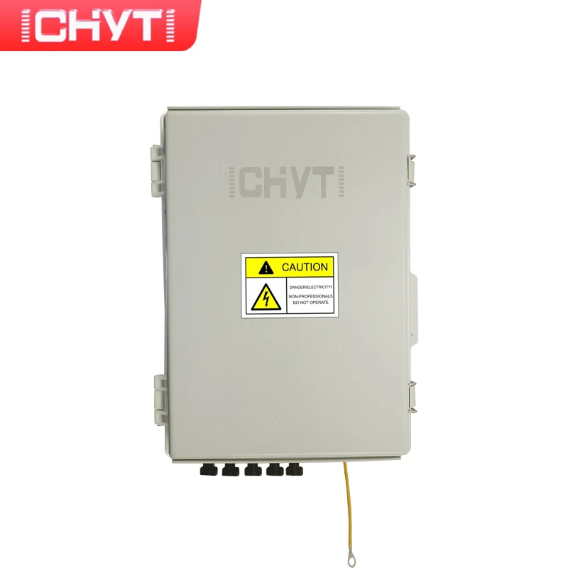 

CHYT 5-in-1-out 600V Solar Surge Lightning Protection IP65 Waterproof PV DC Combiner Box