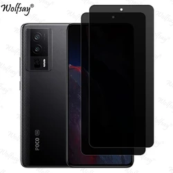 Anti-Spy Tempered Glass For Xiaomi Poco F5 Pro Privacy Screen Protector For Poco F5 Pro Glass For Poco F5 Pro Glass 6.67 inch