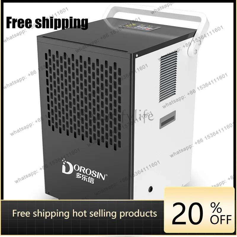 LJY commercial dehumidifier, special dehumidifier for villa flat floor DK-90