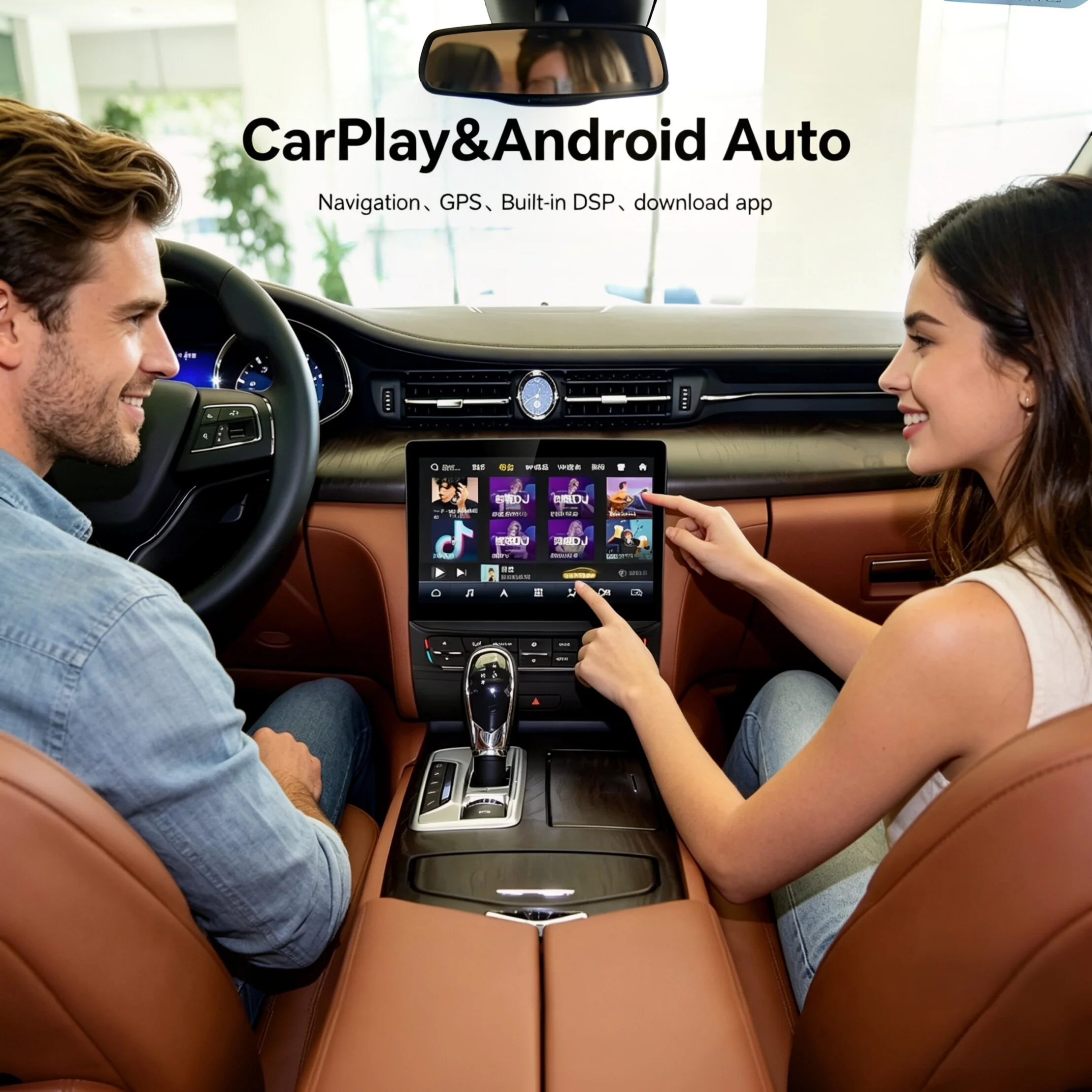 

10.26inch Qualcomm Android Screen For Maserati Quattroporte 2013-2020 Car Multimedia Player Navigation Autoradio Stereo Carplay