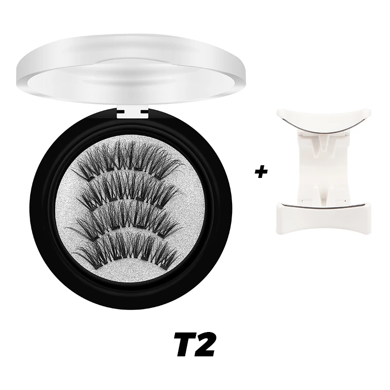 1 Set Premium Magnetische Wimpern Kit mit Applikator Wiederverwendbares Klebefreies Magnet-Wimpern-Set für Natürliches & Glamouröses Make-up – Detail 27