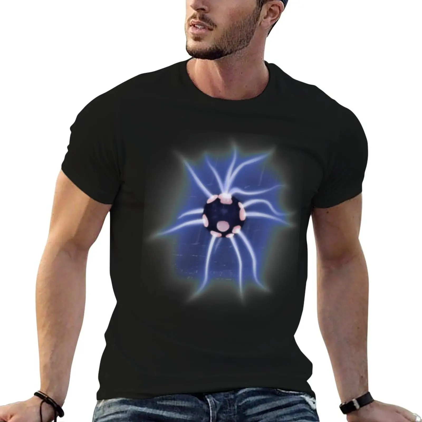 X-Files Plasma Orb Globe T-Shirt Summer Festival T-Shirt