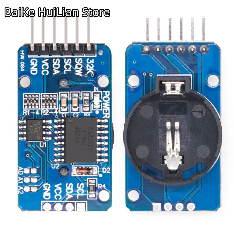 

Ds3231 At24c32 Iic Module Precision Clock Module ( Battery) Ds3231 Memory Module