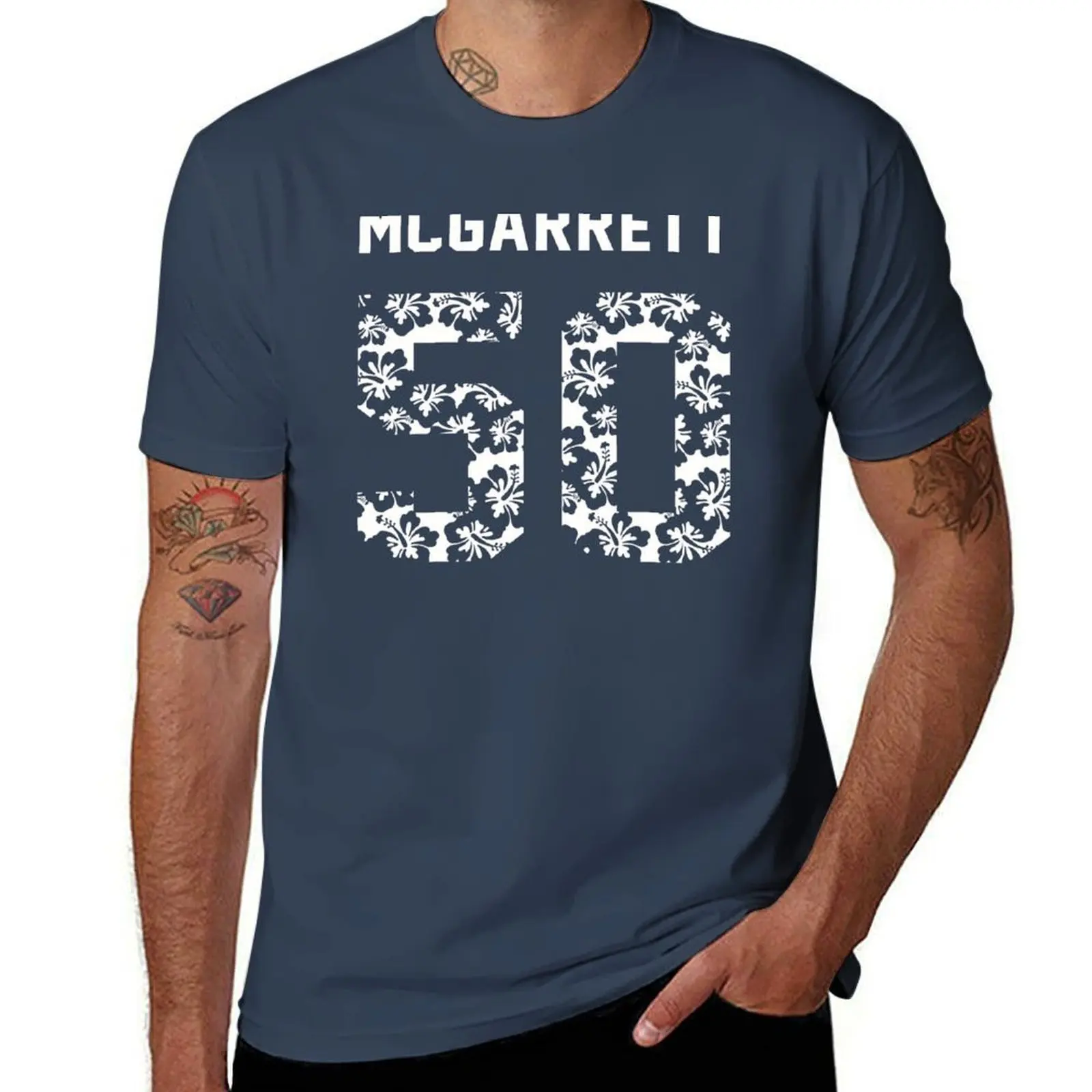 McGarrett_hawaii five-0 T-Shirt Basic Tee Shirt for Everyday Outfit