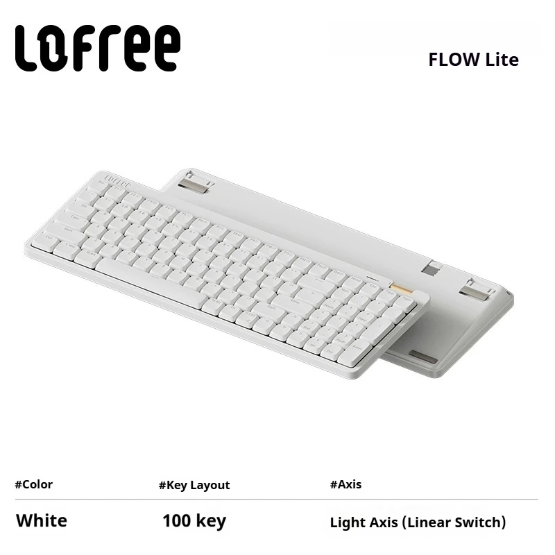 Lofree FLOW Lite 84/100Keys Mechanical Keyboard Wireless 2.4G