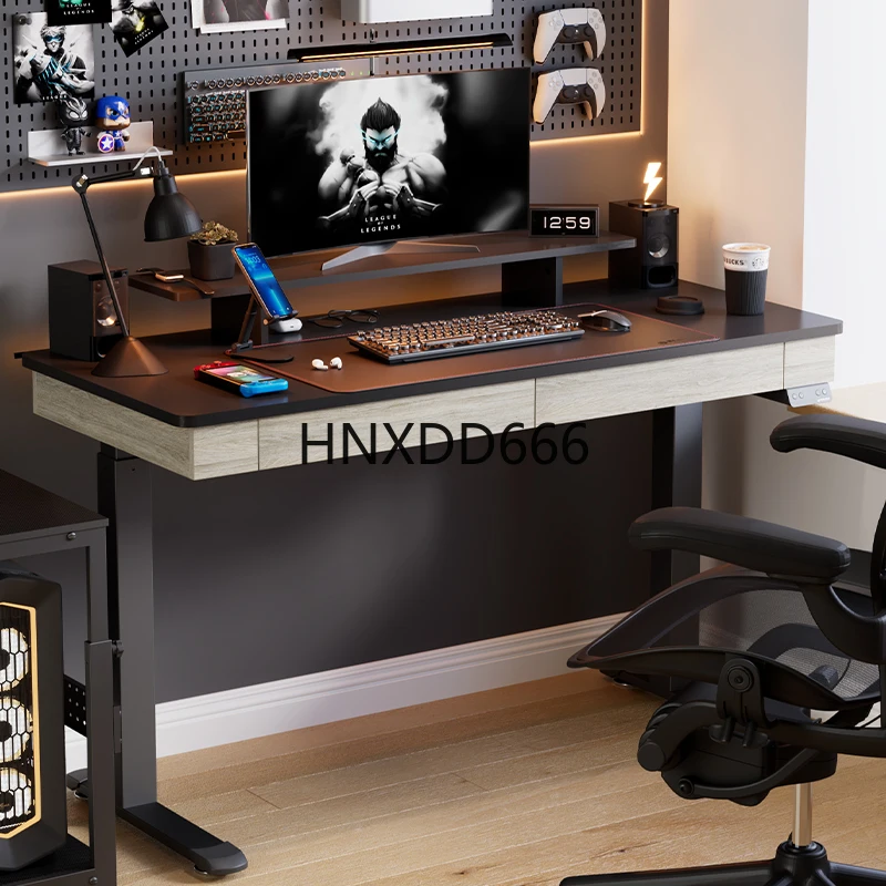 Intelligent dual motor electric lifting table desk