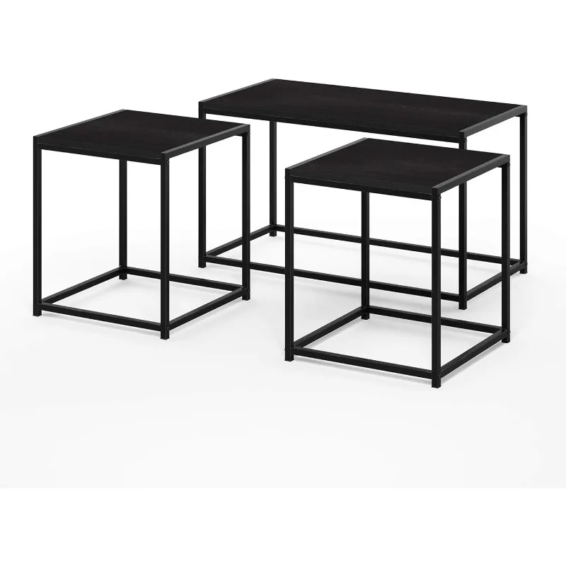 طاولة قهوة حديثة لغرفة المعيشة من Camus مع طقم طاولتين نهائيين، أمريكانو