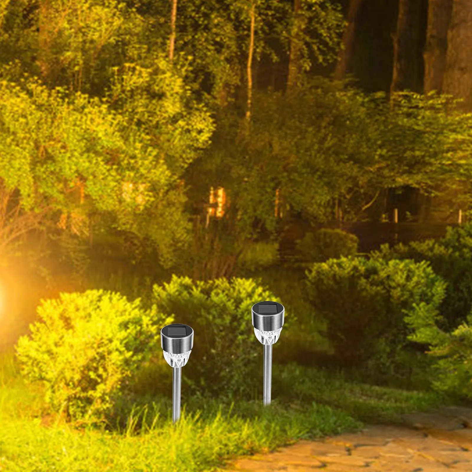 

Solar Lawn Light LED Yard Light Waterproof Outdoor Decorative Lamp Garden Pathway Lighting Pineapple Design Automatic Control