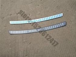 Car styling For 2014-2019 2021 Nissan Rogue T32 stainless steel sill Scuff Plate/Door Sill Rear Bumper Protector Sill