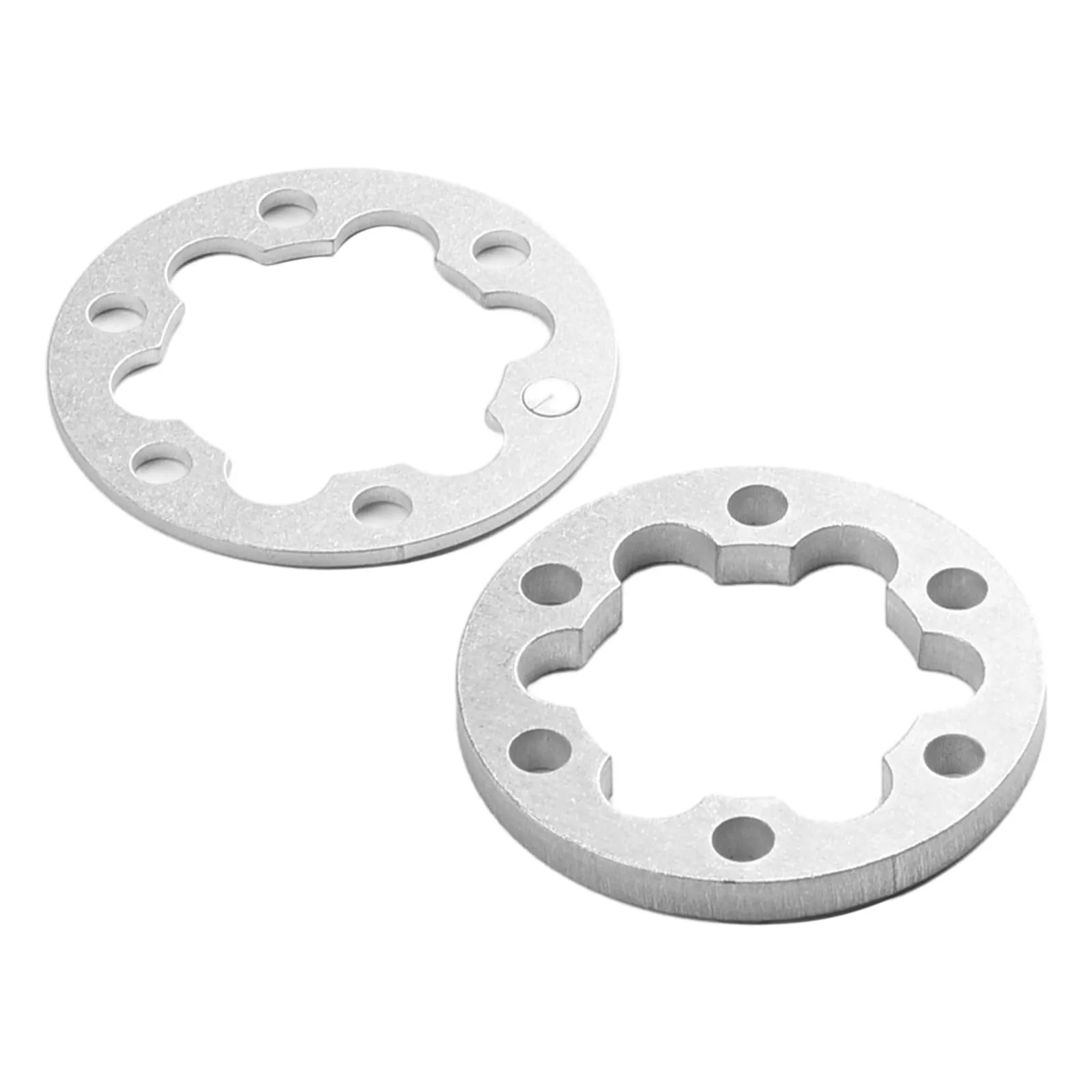 4pcs E-Bike Electric Scooter Disc Brake Pads For 44MM Disc Rotors Brake Gasket Spacer 6 Holes Disc Washer 2mm/5mm With Screws