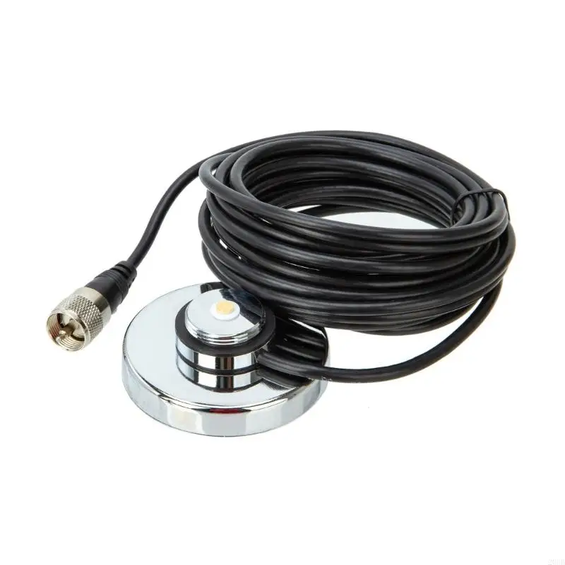 20CB軽量NMO磁気マウントと5mの同軸ケーブル259ラジオ用コネクタ