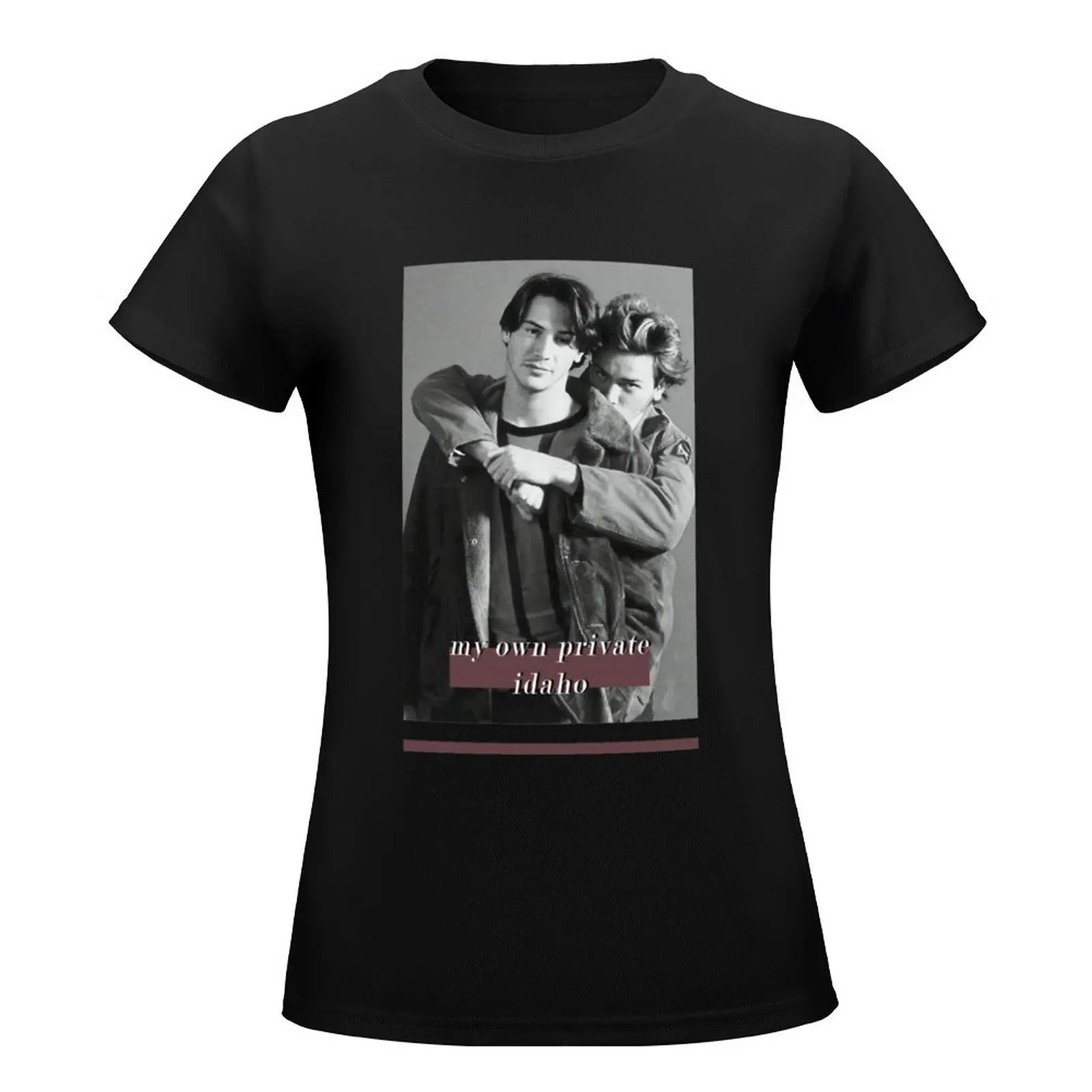 My Own Private Idaho River Phoenix & Keanu Reeves \t T-Shirt vintage clothes sports fans summer top anime clothes Woman fashion