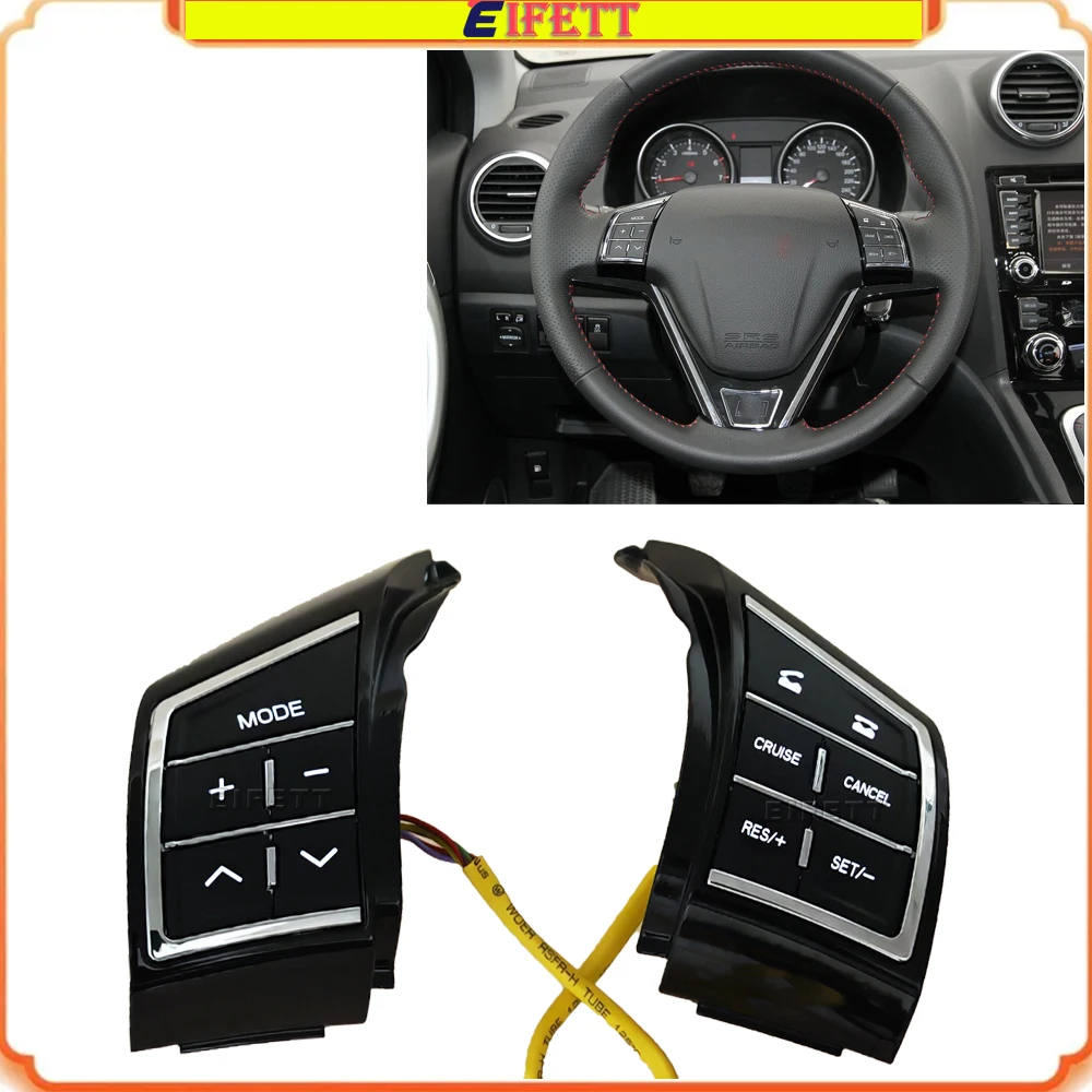 

Multifunction Steering Wheel Cruise Control Volume Switch For Haval H1 H6 2013 2014 2015 2016 2017 2018 With Backlight