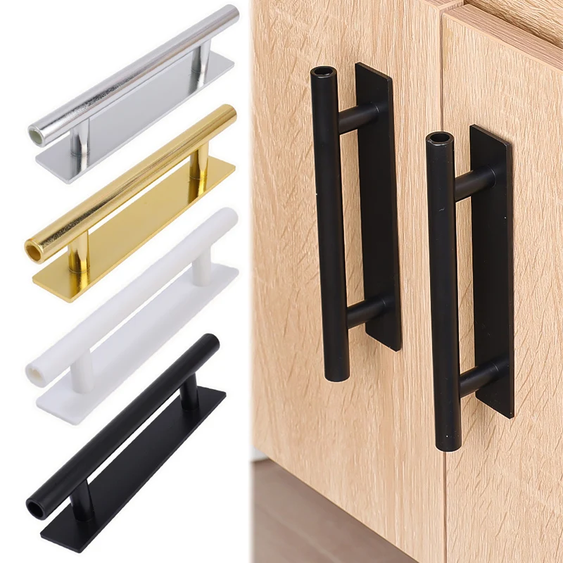 Household Self-adhesive Handles for Non-punched Door Handles Multi-purpose Handle Simple and Modern Small Handles Cabinet Pulls