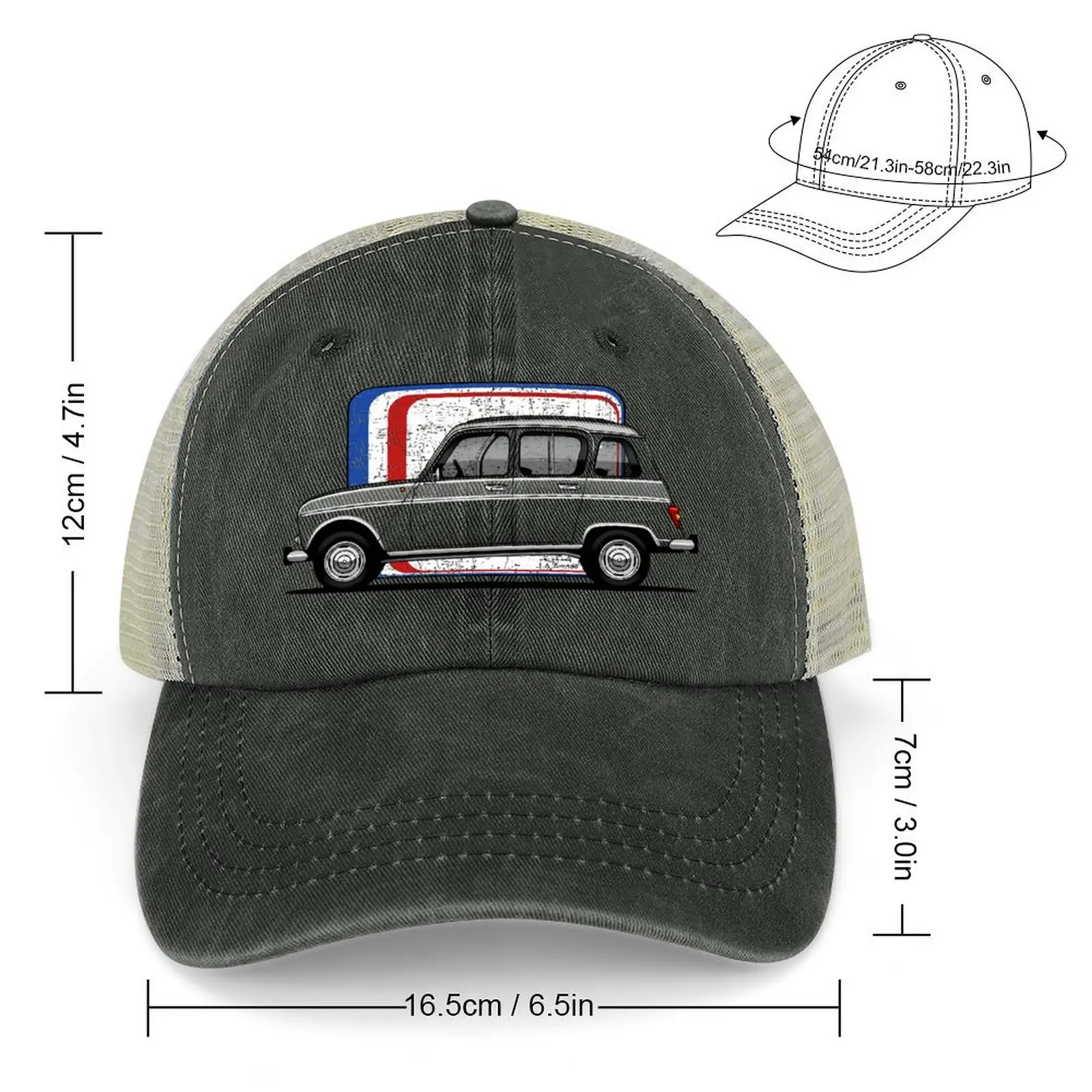 The iconic French MK1 utility car Cowboy Hat tea Hat Military Cap Man Baseball For Men Women's