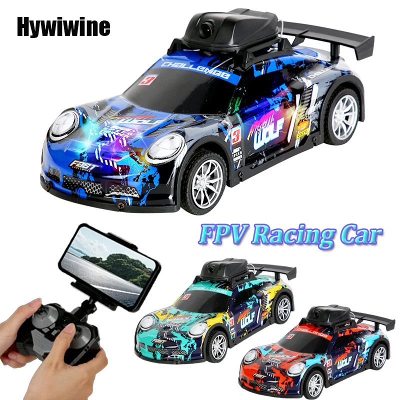 

RC Car With Camera HD High Speed FPV 2.4G Racing Remote Control Photography Vehicle PVC Shell RC Vehicle for Kid With Live Video