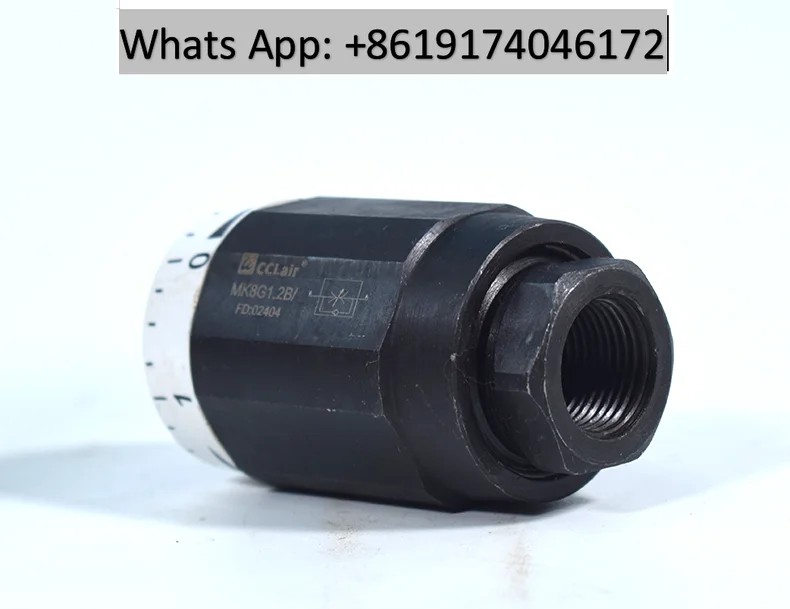 MK6/MG8/MK10/MG25/30 Управление скоростью потока MK20 Гидравлический односторонний дроссельный клапан MG15G1.2/2