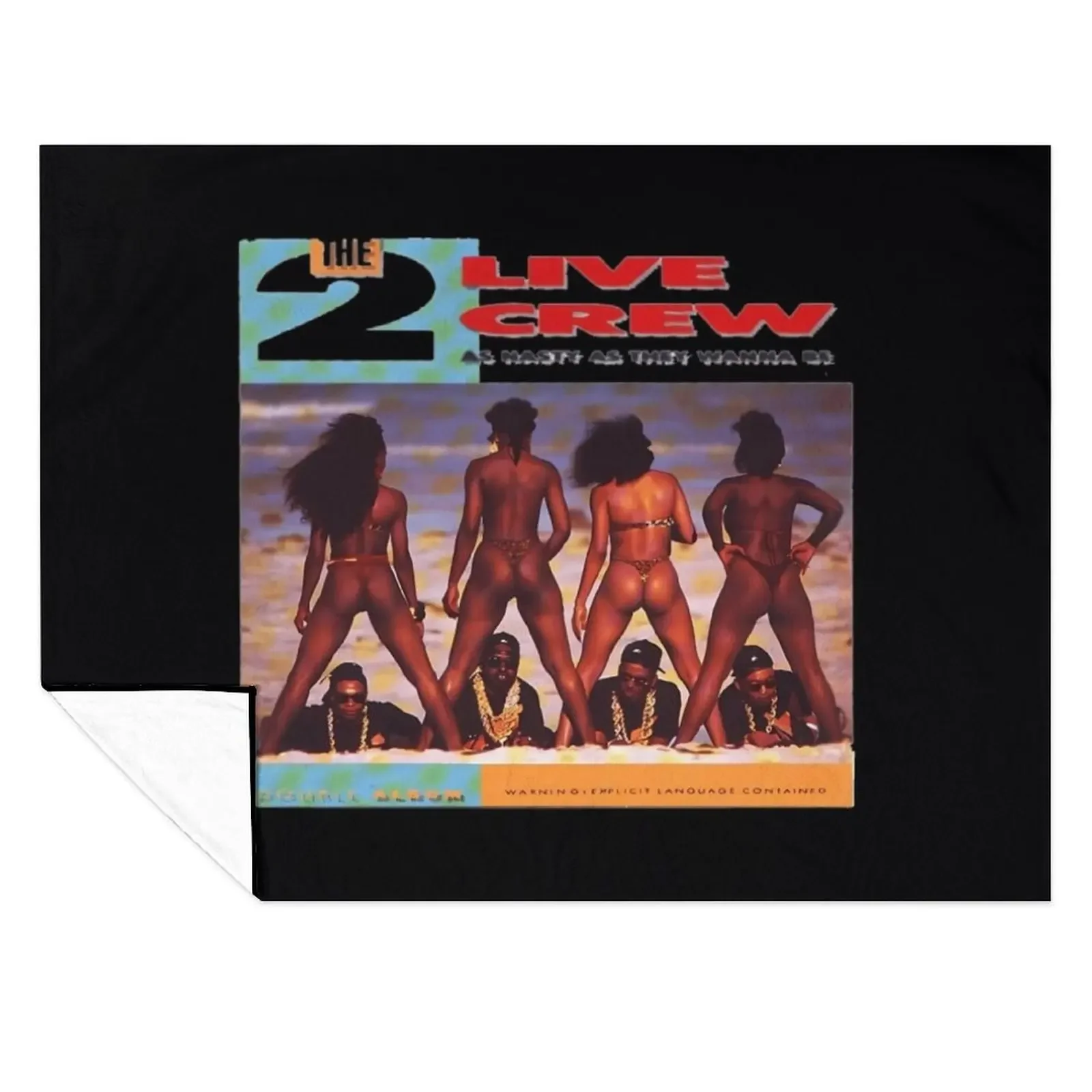 

2 Live Crew Throw Blanket Soft Luxury Throw Bed Fashionable sofa bed Blankets