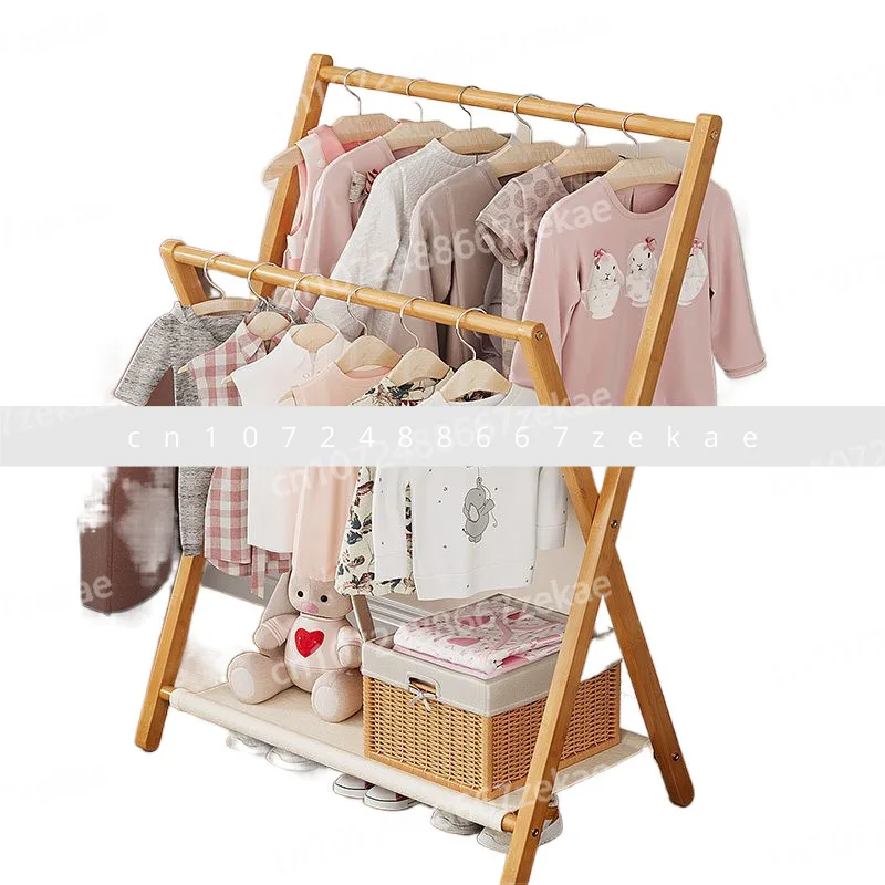 

Бытовая детская спальня, детская домашняя напольная вешалка для одежды, простая детская многофункциональная вешалка для одежды для детского сада