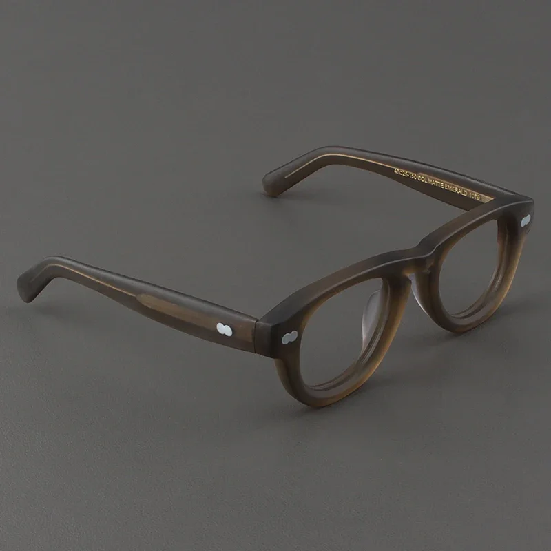 

Matte mirror frame female square board retro thick wide edge black frame large face eyeglass frame male