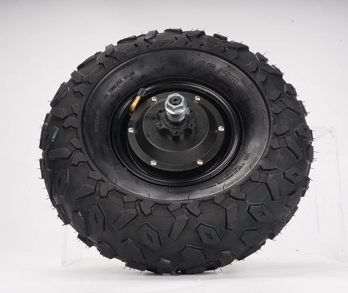 

40N.M 15km/h Electric Wheelbarrow Cart Gear Hub Motor Off Road High Torque All Terrain Tyre 14.5inch Wheel 24V36V48V 350W500W