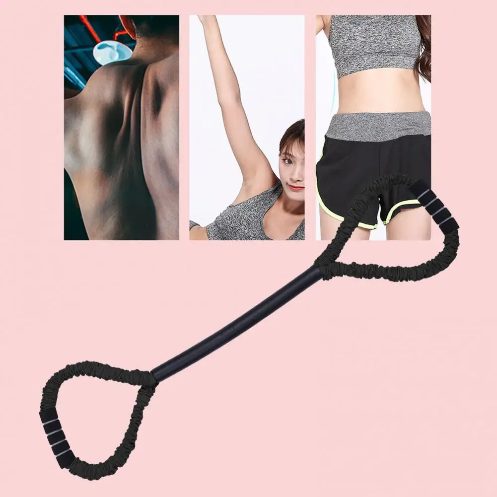 

Nbr Material High-density Foam Handle Boxing Resistance Band for Men Women Soft Elastic 8-figure Exercise Band for Arm Back