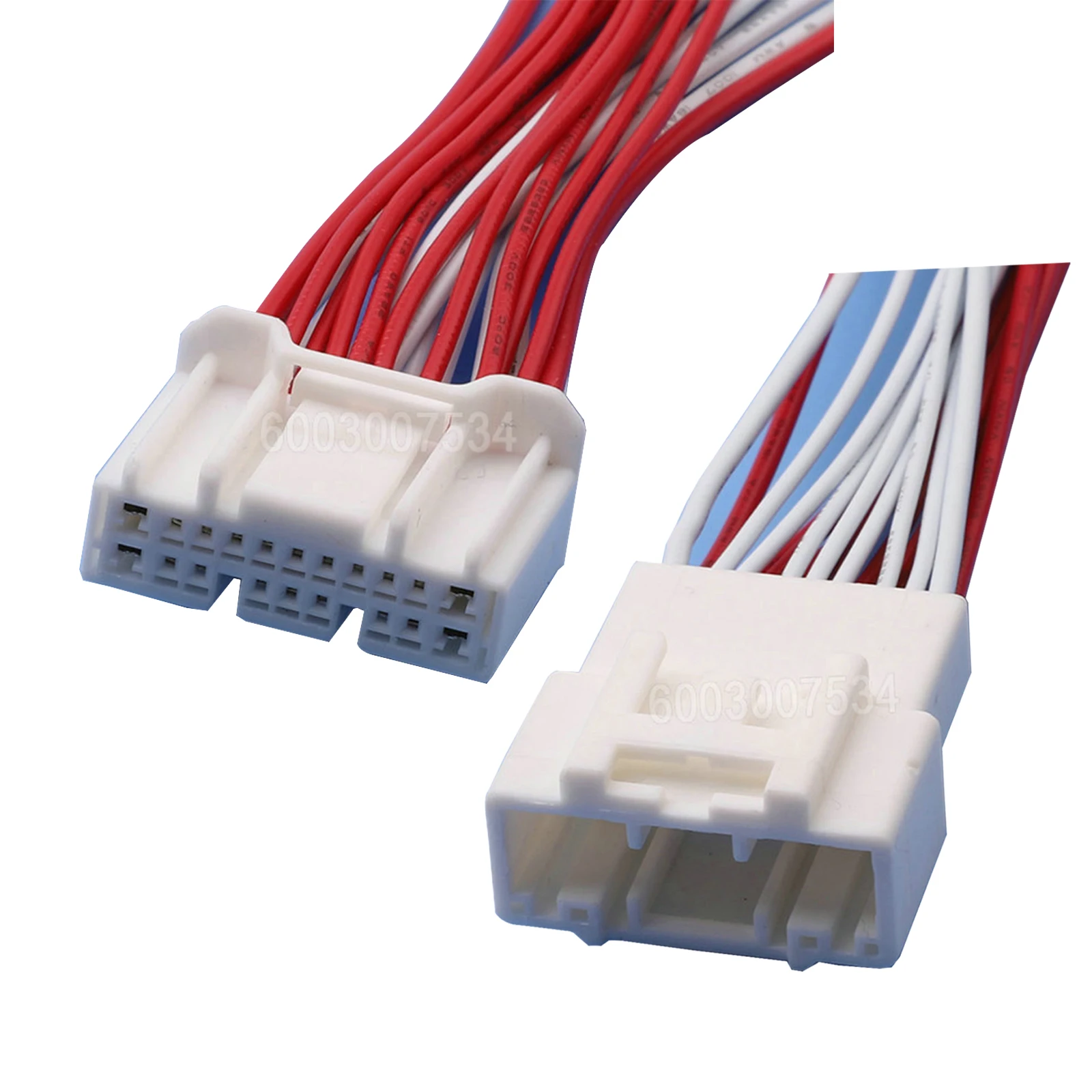 20 Pin Connector Unsealed 0.7mm Series Male Female Connector Cable Plug Motorcycle Electrical Harnesses Wiring Harness 7286-1917