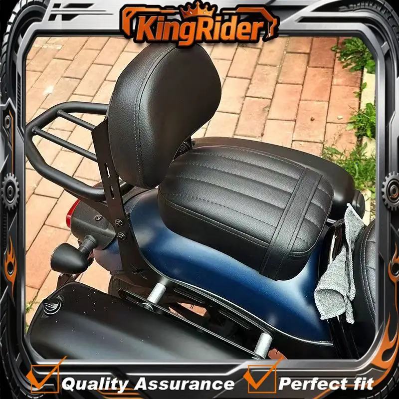

【Supreme quality】Advanced folding backrest and tail rack for CLC450 motorcycles, 250CLC rear seat backrest modification kit