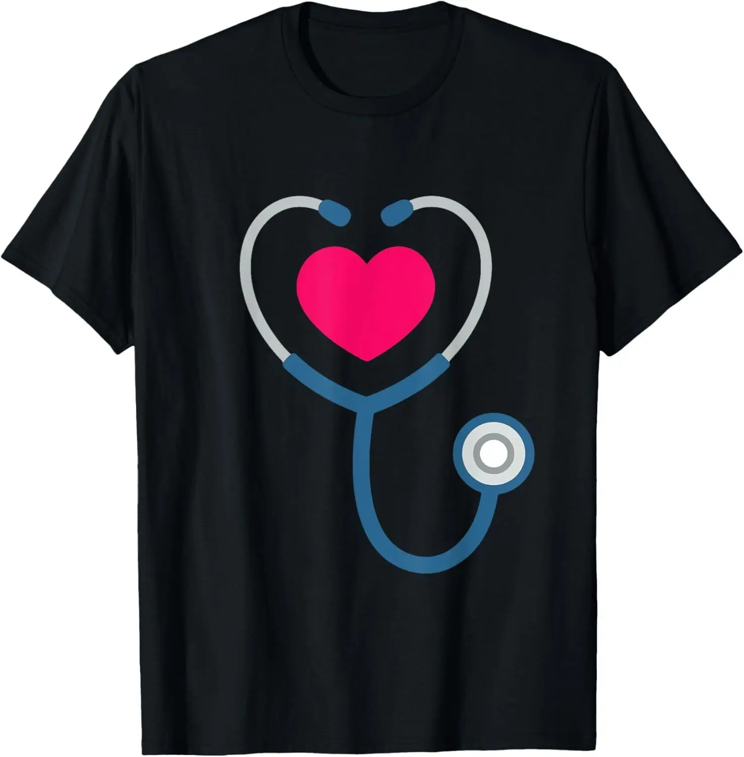 Heart Stethoscope Valentine for Nurse Doctor Tshirt Gift T-Shirt Hoodie