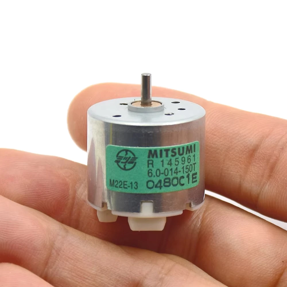 Mini Round 22mm MITSUMI M22E-13 Motor DC 5V 6V 9V 12V 6-Pole Micro Electric Motor Large Torque for Tattoo Machine Shaver