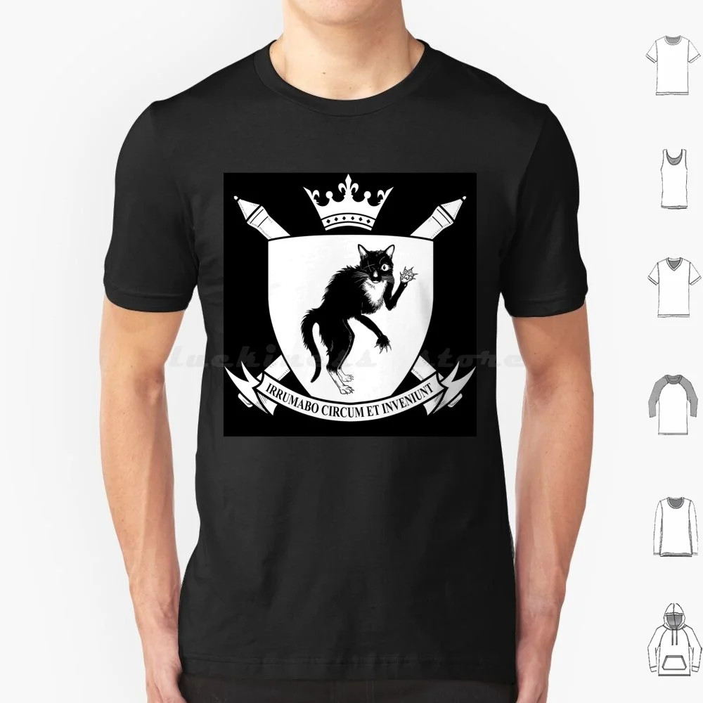 

Cat Heraldry " F * Around And Find Out " T Shirt Men Women Kids 6xl Cat Heraldry Bunbun