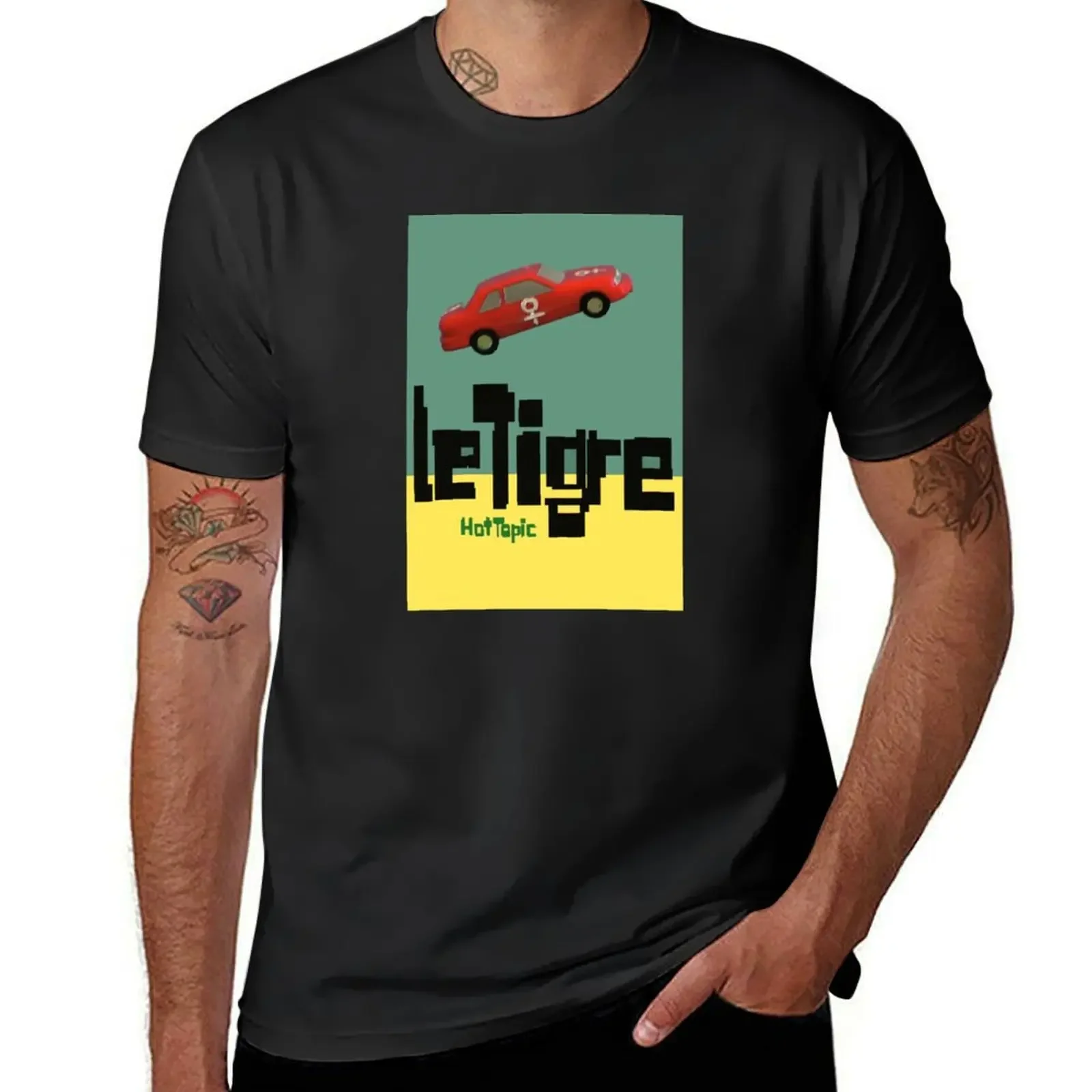 Le Tigre T-Shirt anime t shirts quick drying man t shirt men clothes