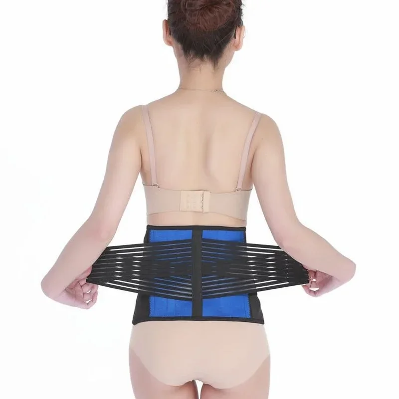 

Adjustable Neoprene Double Pull Waist Support Lower Support Pain Relief Belt S-6XL Plus Size, Neutral Strap Waist