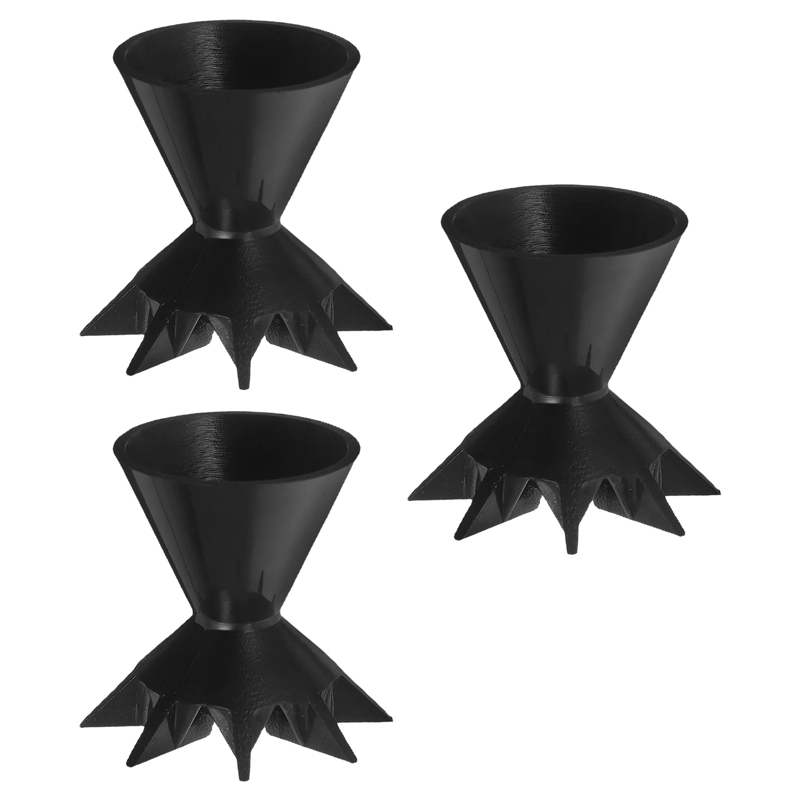 3Pcs Paint Pouring Funnel Cup Reusable Split Cup Multi-Channel DIY Plastic Pouring Tools for Art Supplies Mini Funnel for Paint