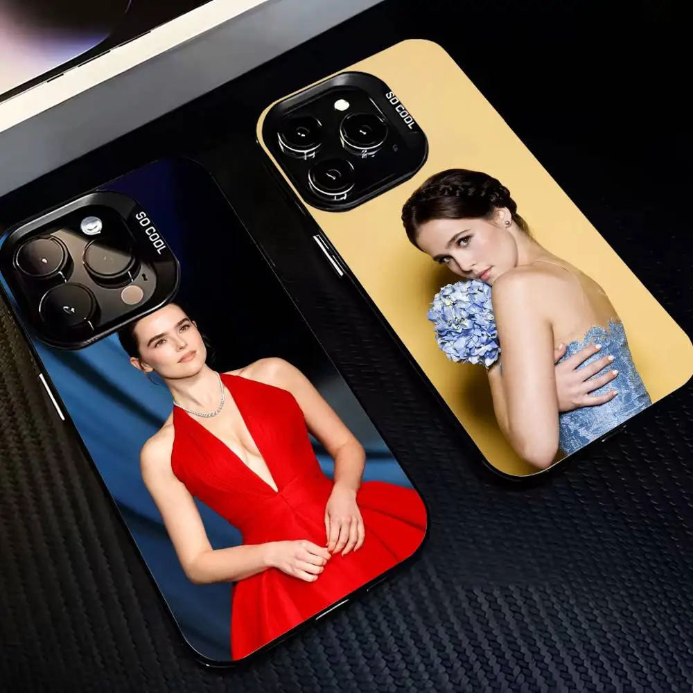 

Beautful Z-Zoey D-Deutch-ZD Phone Case For iPhone 17,16,15,14,13,12,11 Plus,Pro Max,XS,Colorful Silver Black Cover